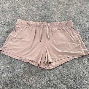 Athletic Works Women's Beige Athletic Shorts